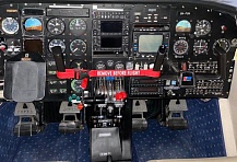 Пошив салона самолета Piper PA-34 Seneca